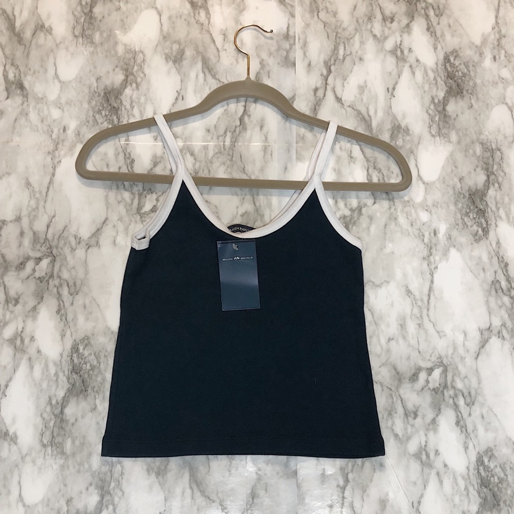 Brandy Melville Navy Blue Brigette tank